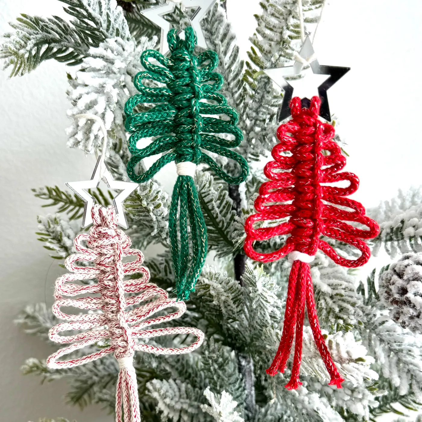 3mm Braided Metallic Christmas Macrame Cord, Made in the USA – All For  Knotting
