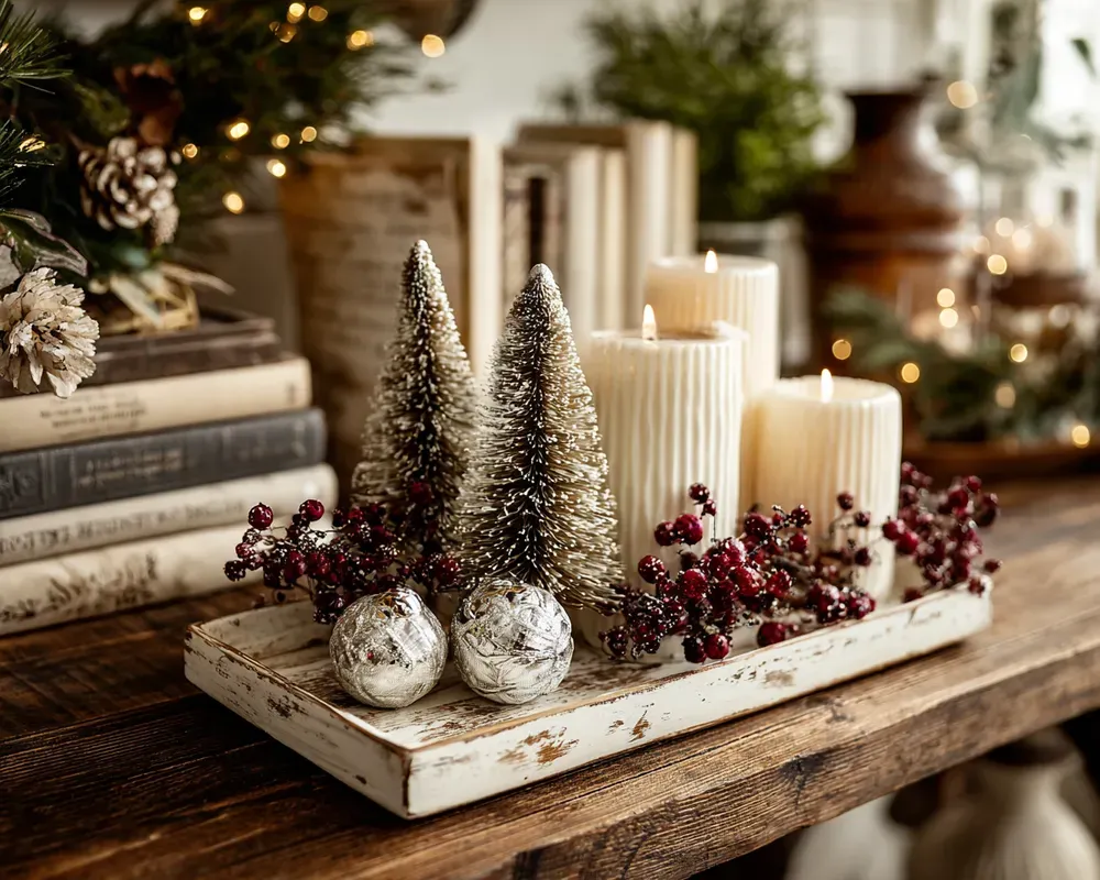 🏡✨ 5 Enchanting Christmas Vignettes for Small Apartments | Cozy & Chic  Decor Tips