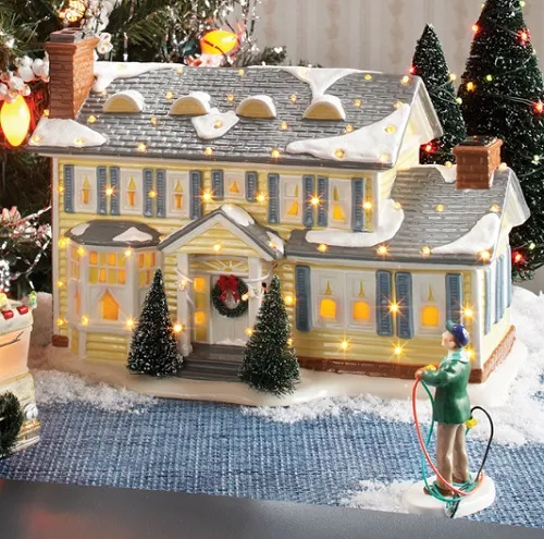 56 Christmas Village Department 56 Coasters Department 56 Snow Village  Christmas Vacation Griswold House