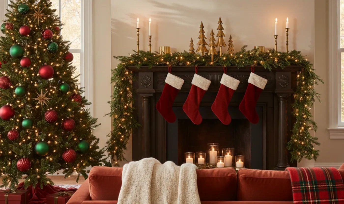 6 “Retro” Christmas Decor Ideas That Feel Cozy – Acanva Home