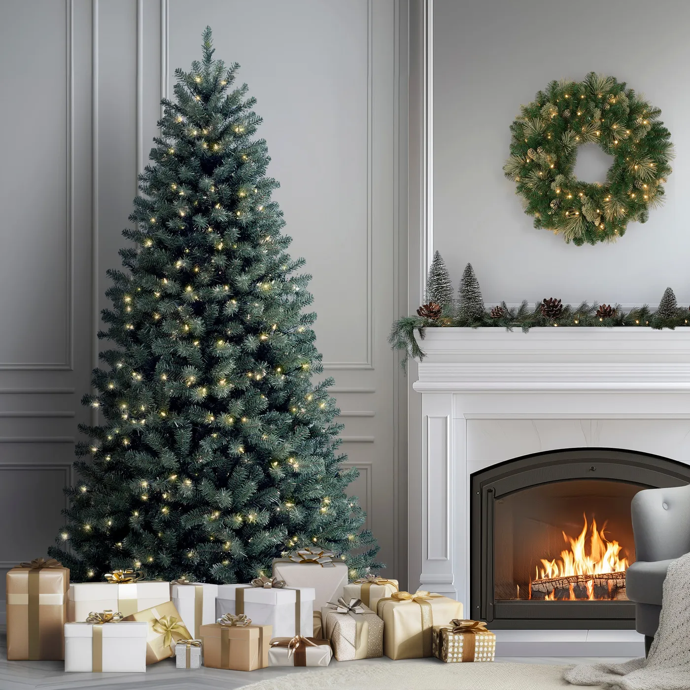 7-7.5 ft Christmas Trees Under $300 · National Tree Company