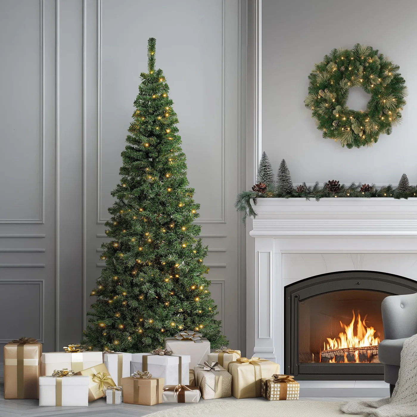 7-7.5 ft Christmas Trees Under $300 · National Tree Company