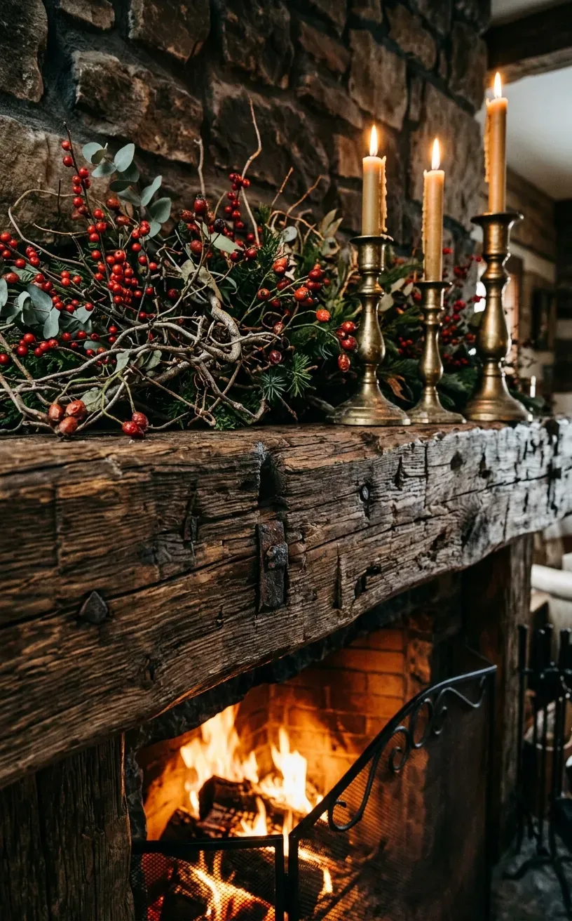 8 Rustic Fireplace Decor Elements for a Cozy Cabin - SpaceOfMuse