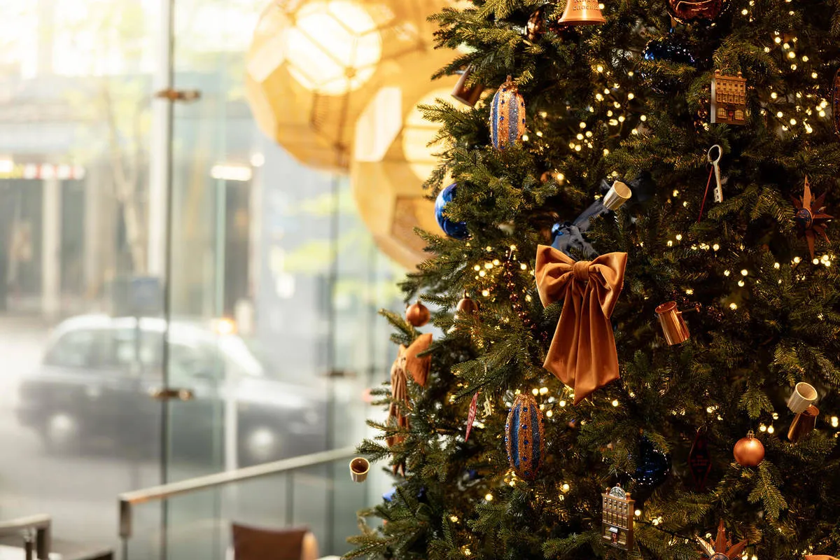A Chocolate-Inspired Christmas Tree Has Been Unveiled In London
