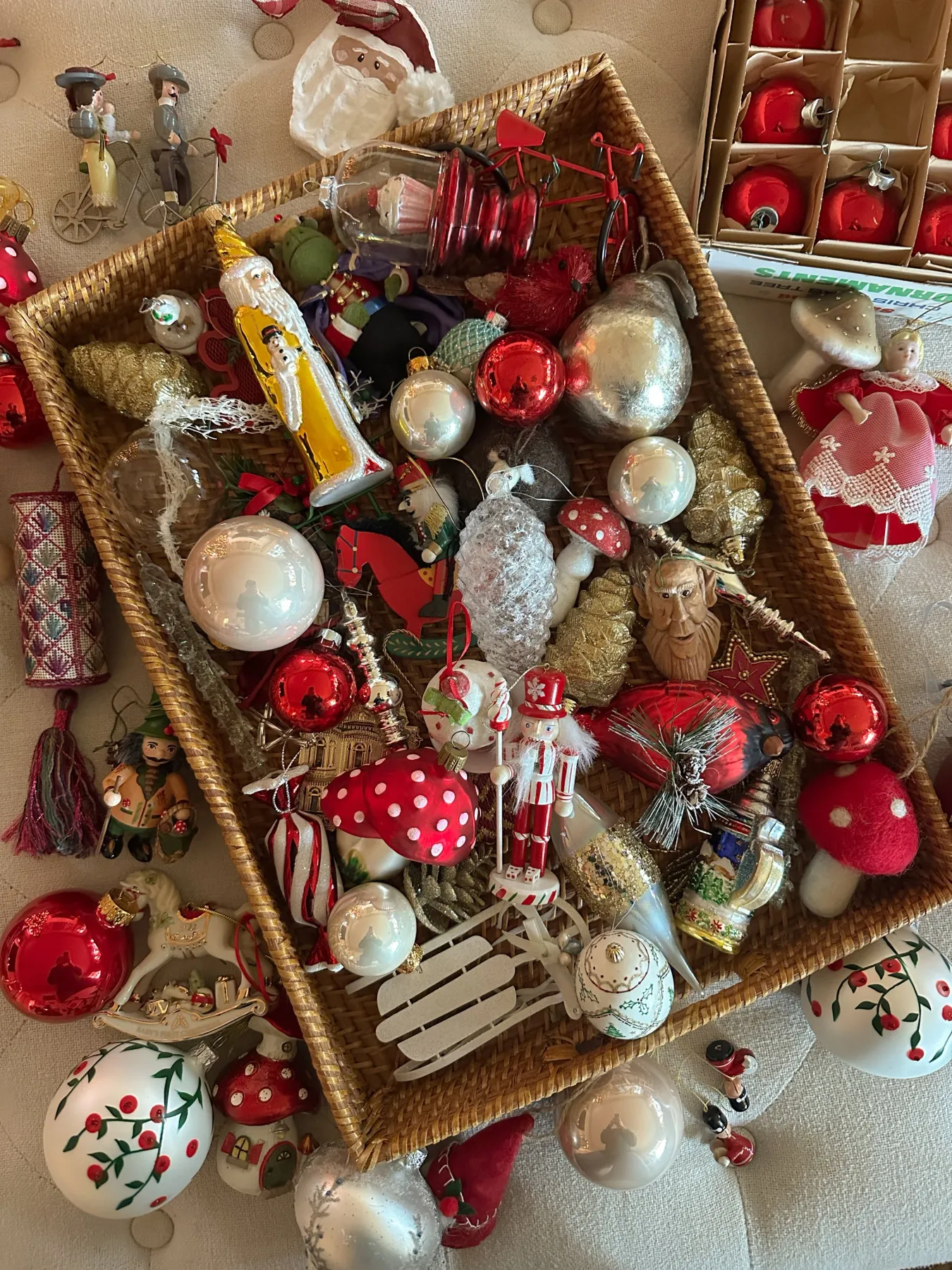 A Styled, But Collected Christmas Tree — Allison Hutchinson