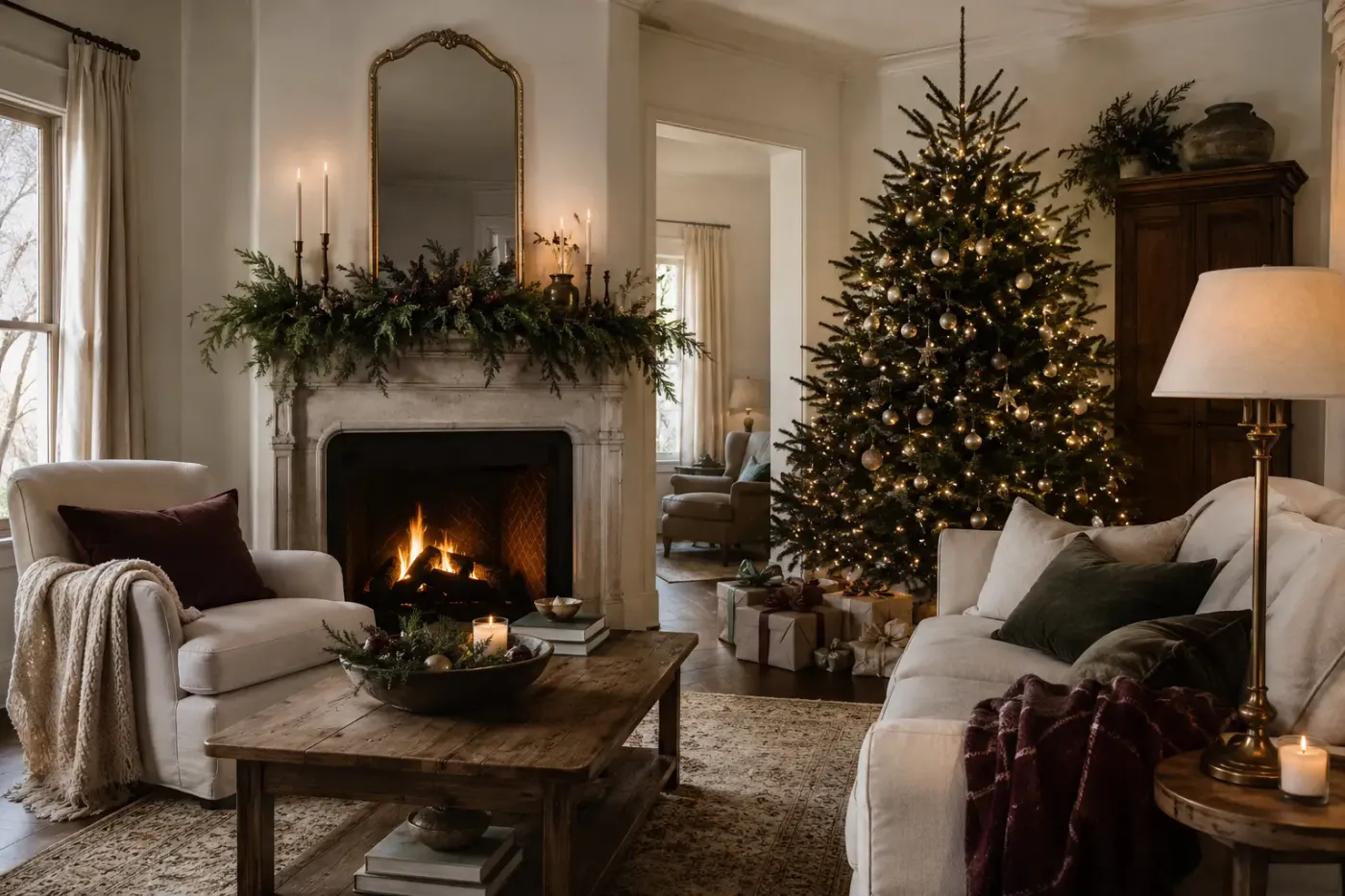 A Warm and Elegant Christmas Home: 12 Decorating Ideas | Graceful Current