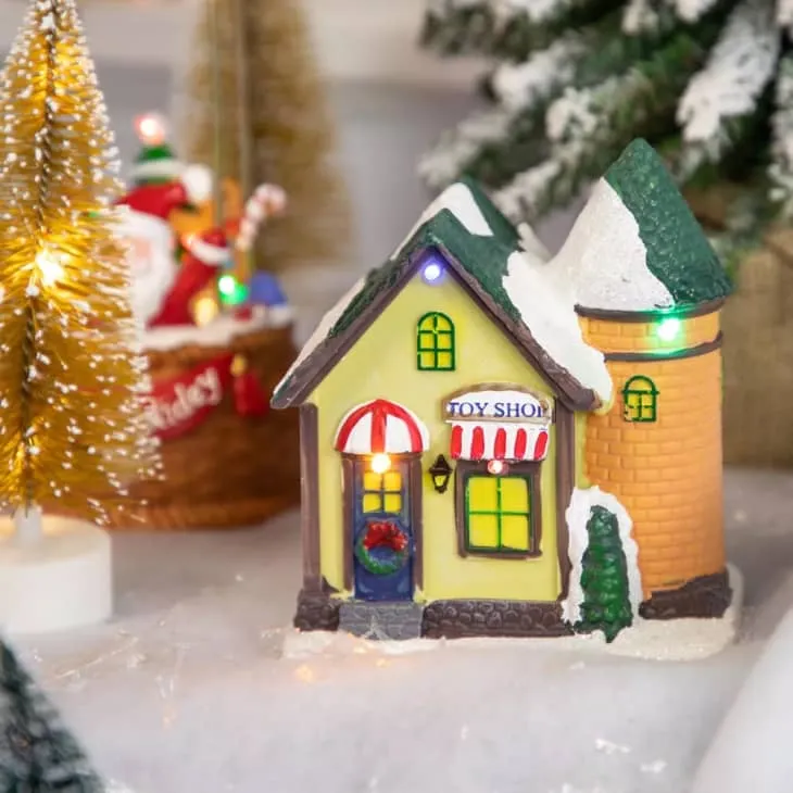 Aldi's New Holiday Village Collection Has a Mini Aldi Store | Apartment Therapy