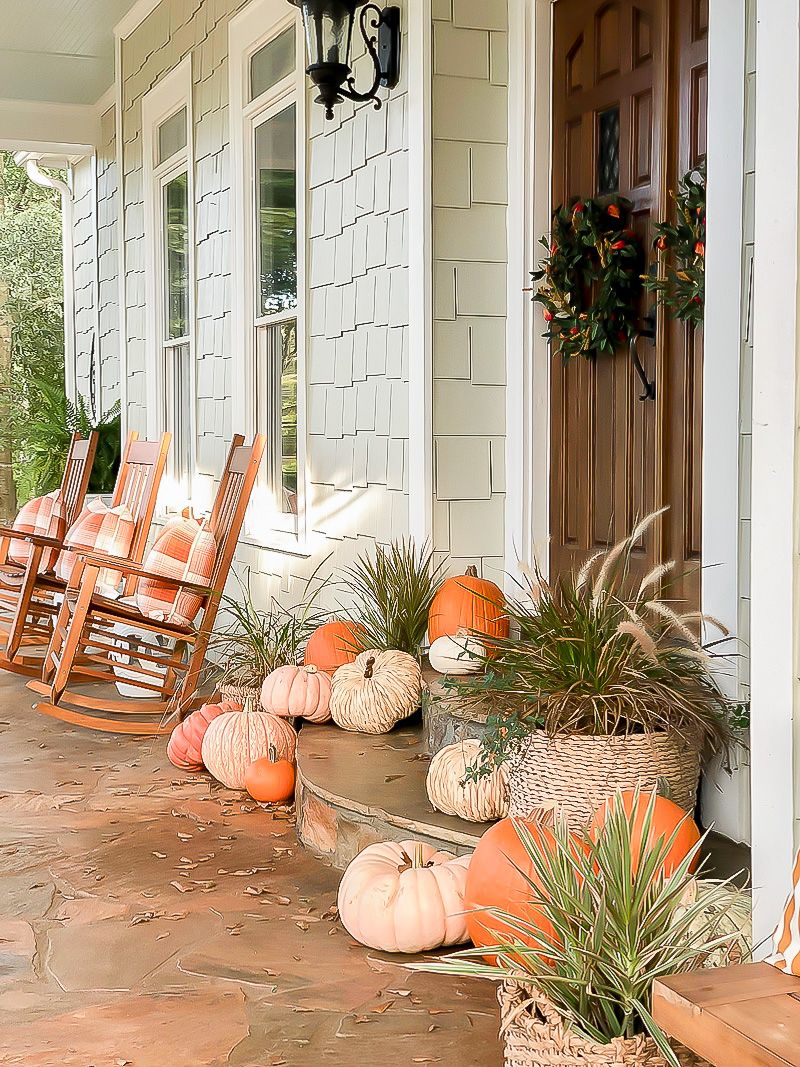 All The Fall Feels Front Porch - Duke Manor Farm by Laura Janning