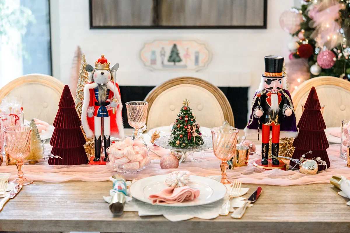Amazing Nutcracker Ballet Christmas Tree & Tablescape Theme
