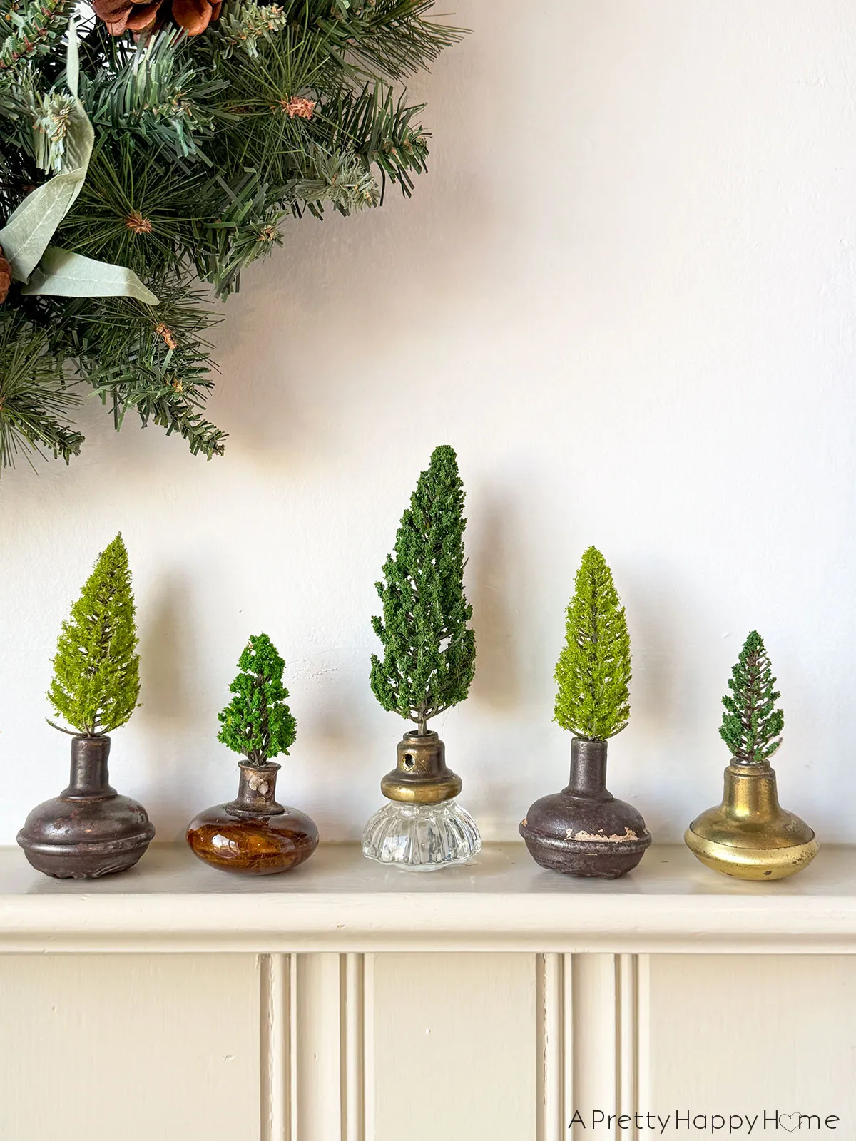 Antique Doorknob Christmas Trees – A Pretty Happy Home