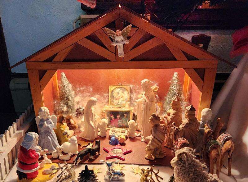 Area residents share their homemade, antique Nativity scenes – Times News  Online