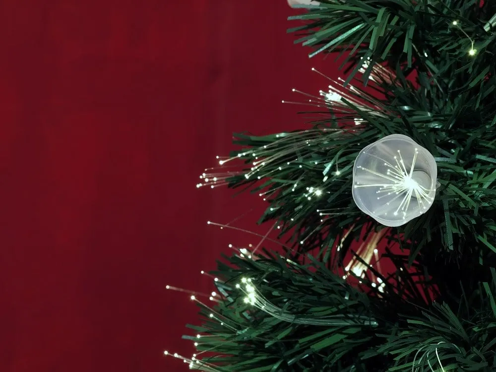 Artificial Tree Glass Fiber Optic Tree Christmas Trees Christmas Concepts®  3ft (36') Black Christmas Tree