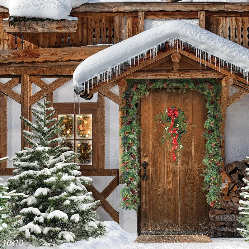 Bavarian Christmas Backdrop - Denny Mfg