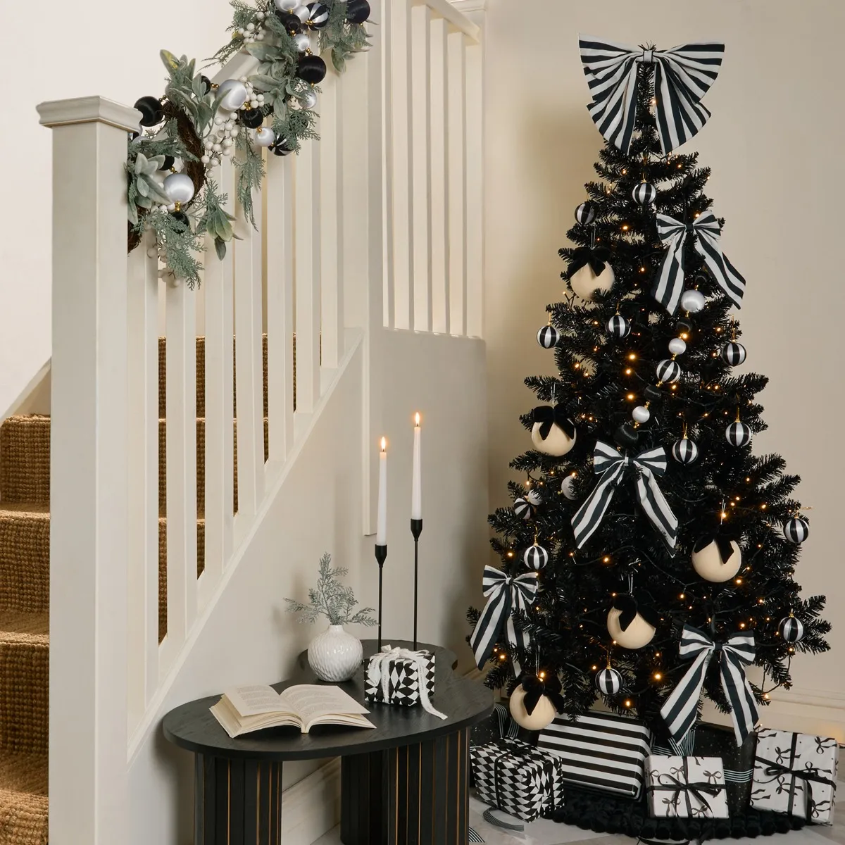 Black OHS Christmas Tree 6ft OHS