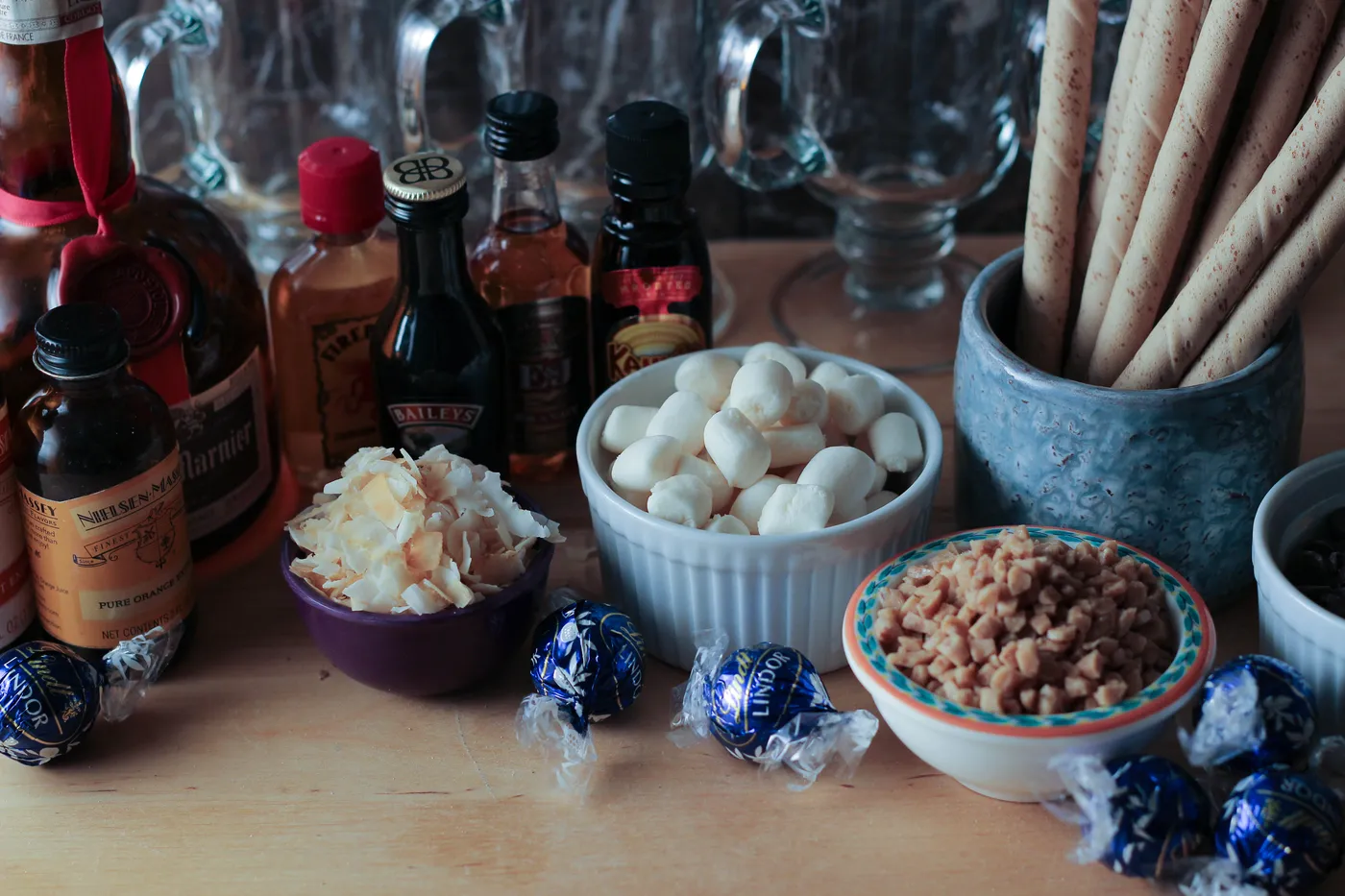 Boozy Hot Cocoa Bar - Mostly Sourdough