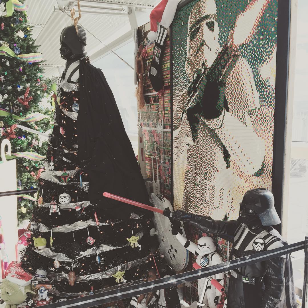 Brian Huber Abstract Artist » Darth Vader Christmas tree hmmmm I must still  be in Vegas