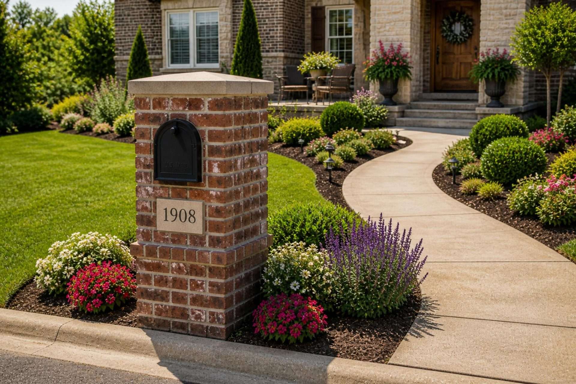 Brick Mailbox Nashville TN | Custom & Durable