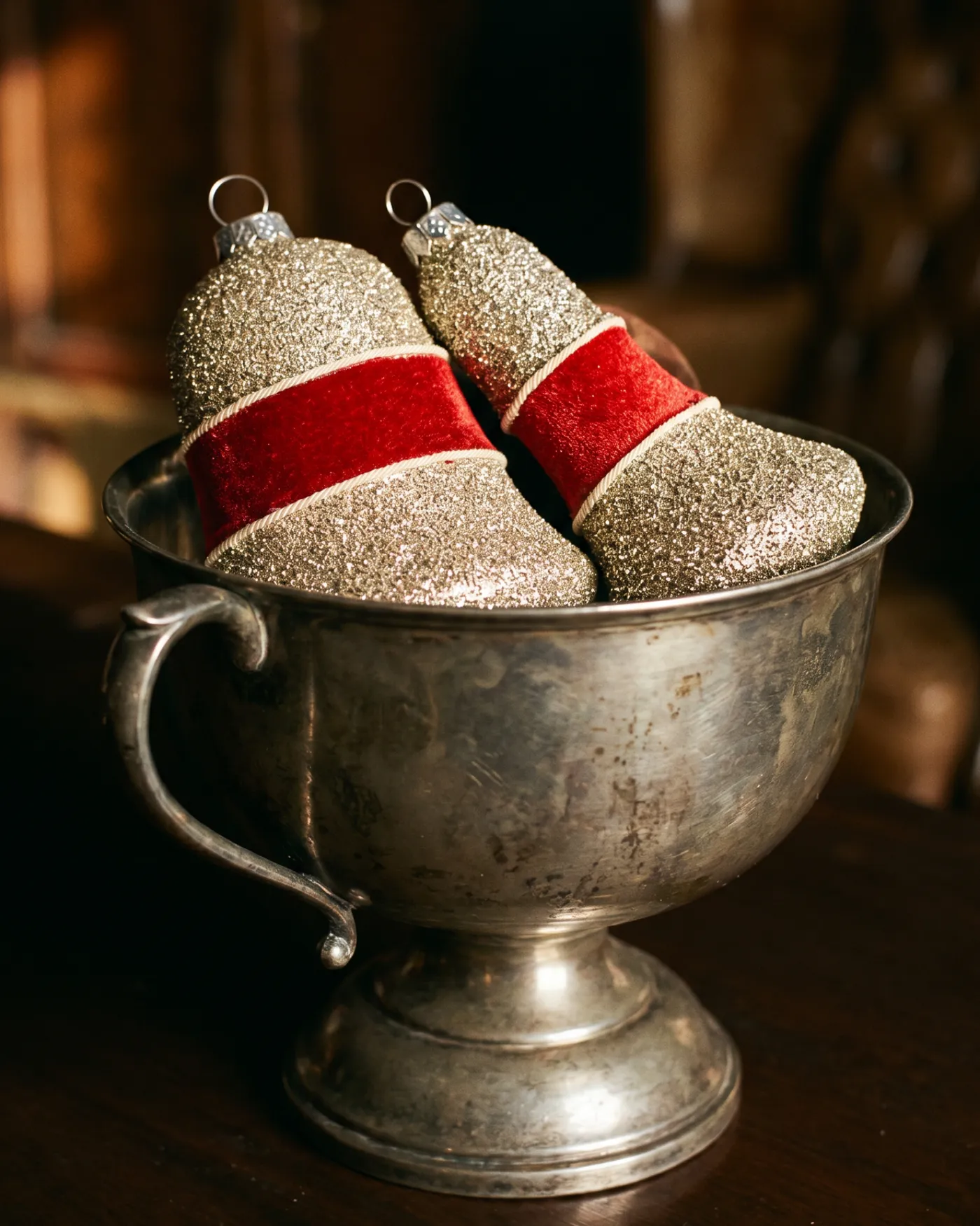 Burgundy Flocked and Velvet Bell Ornaments | 25th and Noel – 25th and Noel | Christmas Shop, Christmas Ornaments, Christmas Decor