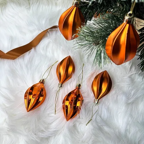Burnt Orange Christmas Tree Decorations Christmas Ornament Sets Glass Orange Christmas Ornaments Singapore Orange Christmas Decorations
