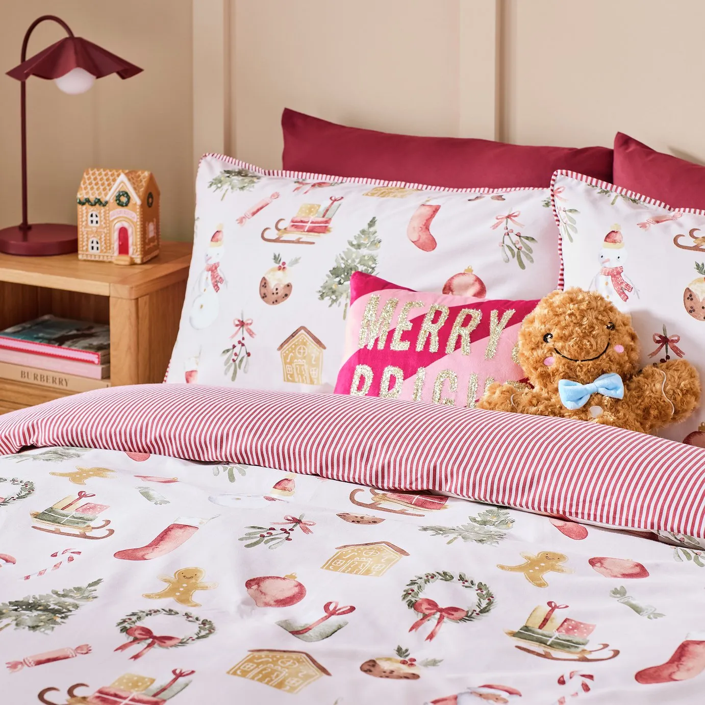 Buy Argos Home Christmas Icons White Bedding Set - Toddler | Duvet cover  sets | Argos