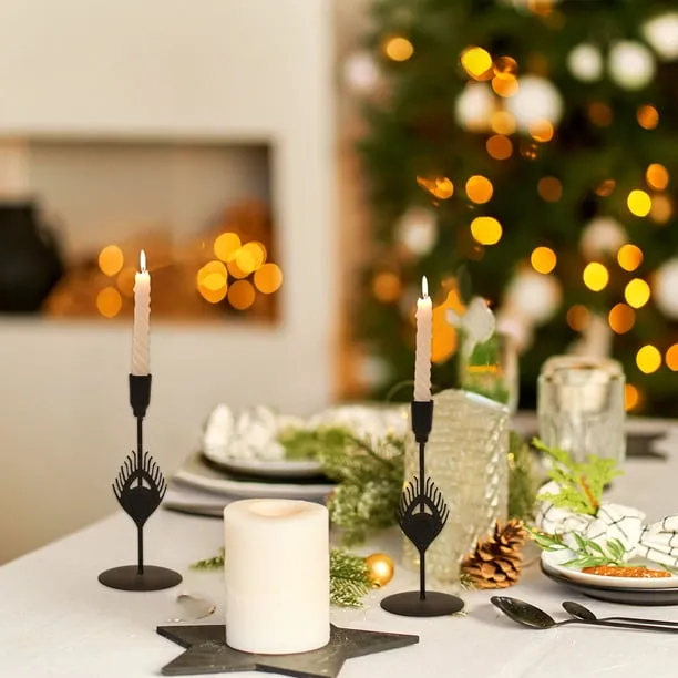 Candle Centerpiece Swedish Christmas Candelabra Candle Holder Christmas Tree Antique Brass Strömshaga