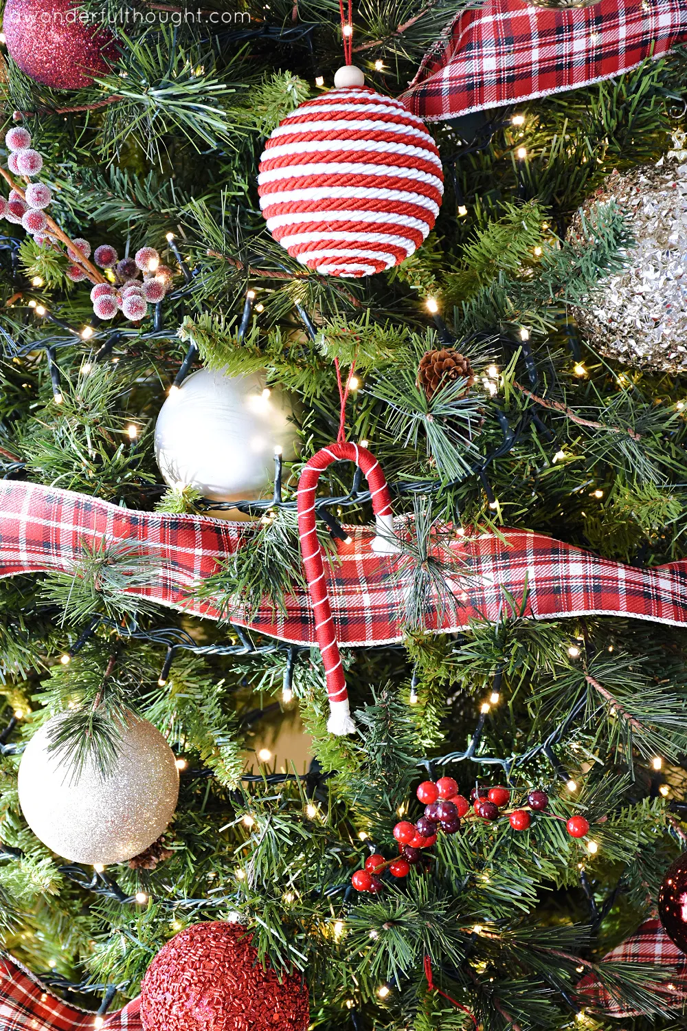 Candy Christmas Tree - A Wonderful Thought