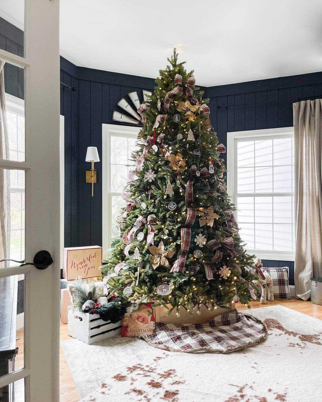 Celebrations 7 Ft. Slim LED 350 Light Fraser Fir – Color Changing  Artificial Christmas Tree Color Changing LED Christmas Tree