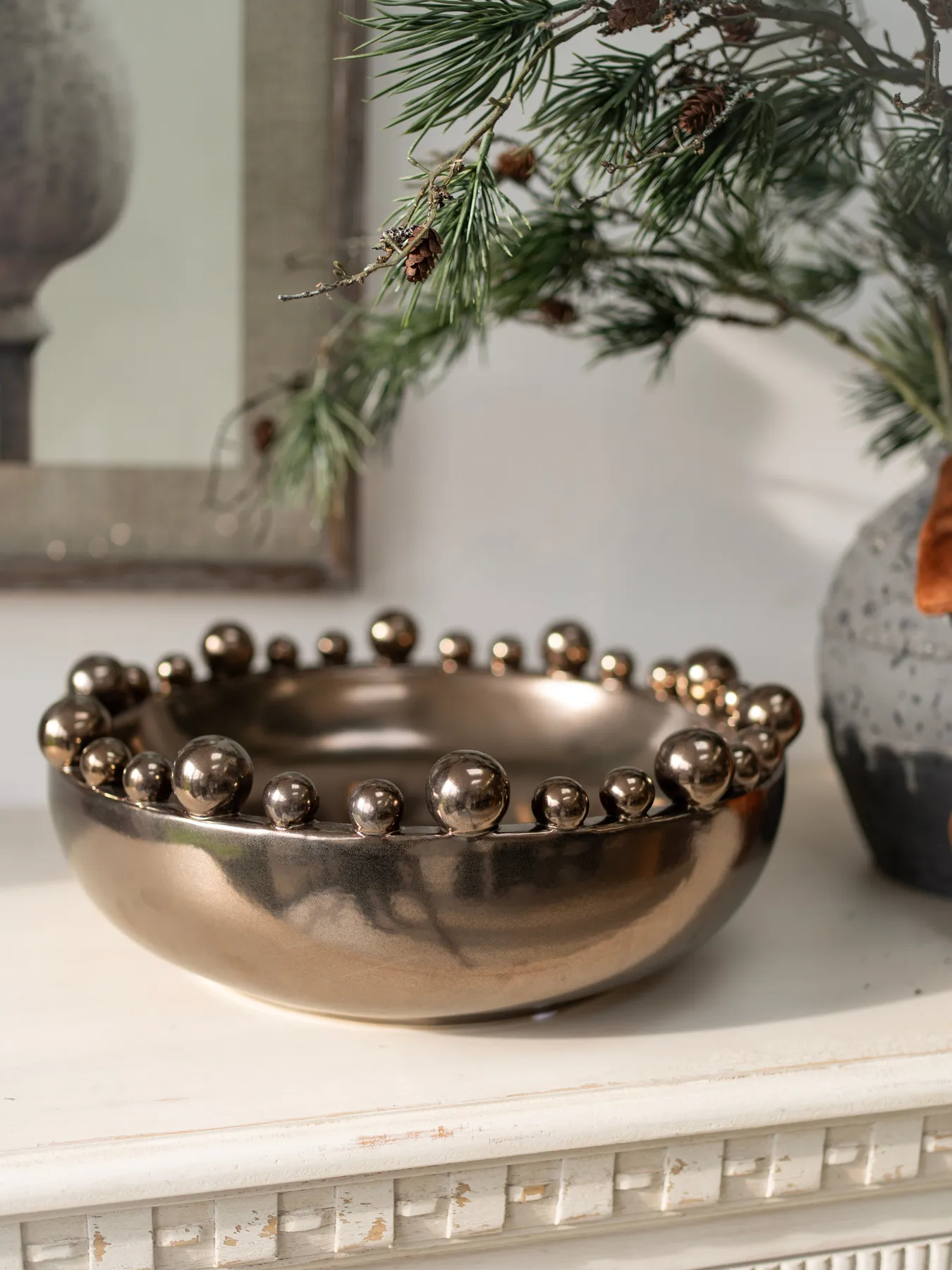 Ceramic Bobble Bowls - Ivy Grey Interiors