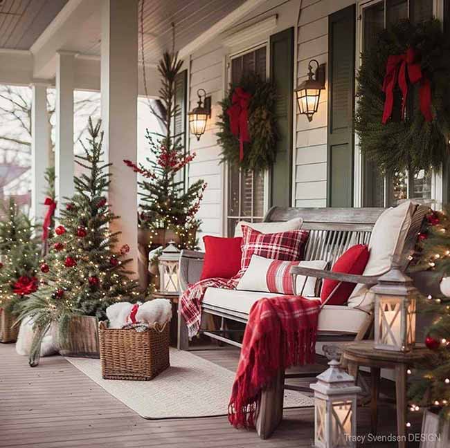 Cheerful and Charming: 35 Outdoor Christmas Decorating Ideas to Delight