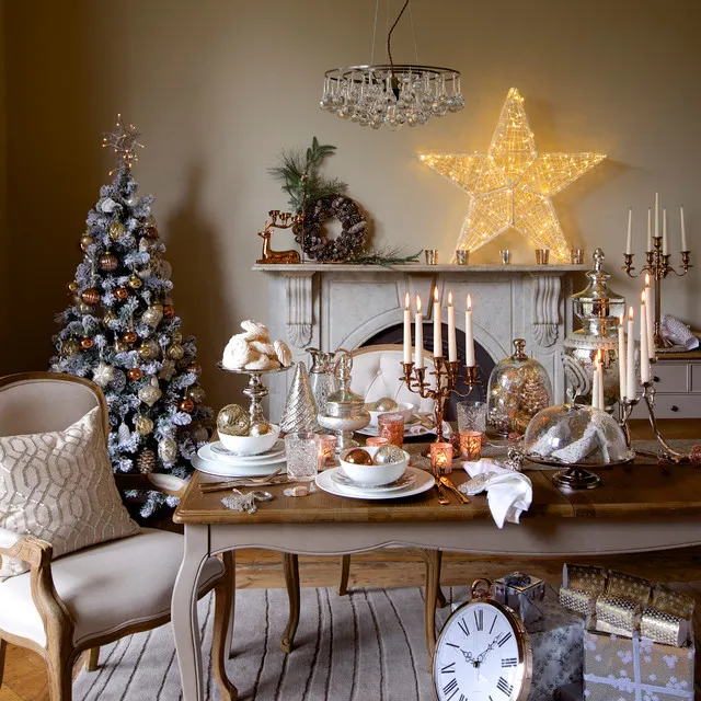 Christmas: 9 Festive Ways to Dress Your Christmas Table | Houzz IE