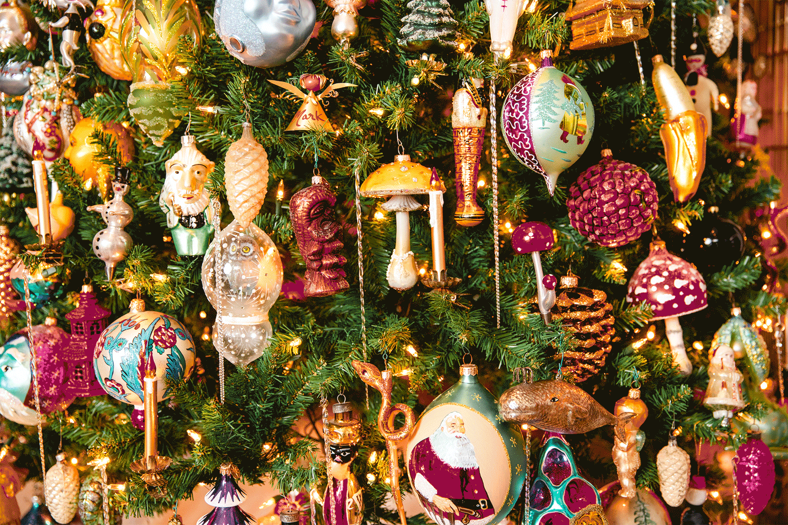 Christmas Balls Christmas Holiday Seasonal Ornaments It's Ornamental: Holiday Fanatics Share Their Elaborate Stashes Of Seasonal Decor Vogue