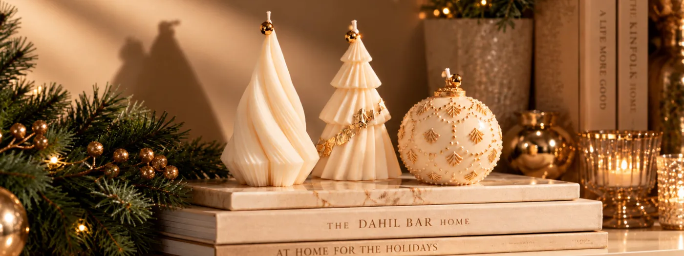 Christmas Candle Decor Ideas for an Elegant Home | Dahil Bar