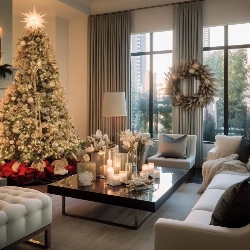 Christmas Elegance: Timeless Living Room Decorating Inspirations | Fancy House Design