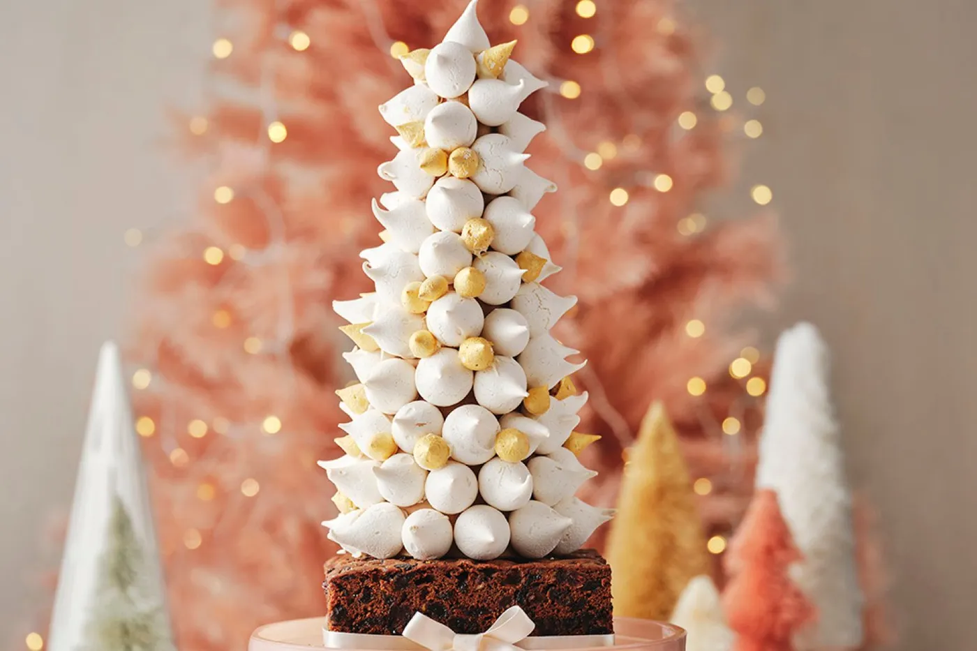 Christmas fruit cake with meringue tower - SALIFE | InDaily, Inside South  Australia