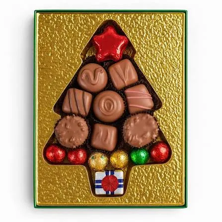 Christmas Gift Candy Christmas Chocolate Sweets Assortments Christmas Gift  Box – Holiday Treat Assortment With Gourmet Chocolates, –