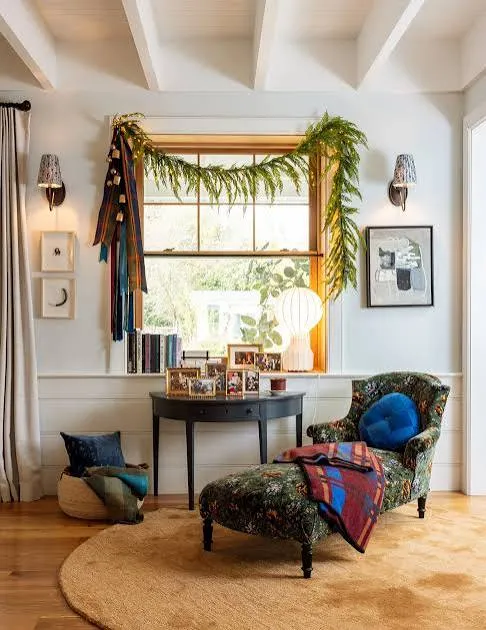 Christmas In Our Home 2025 - Whimsy, Color, And Non-Traditional In A Really  Cozy Way - Emily Henderson