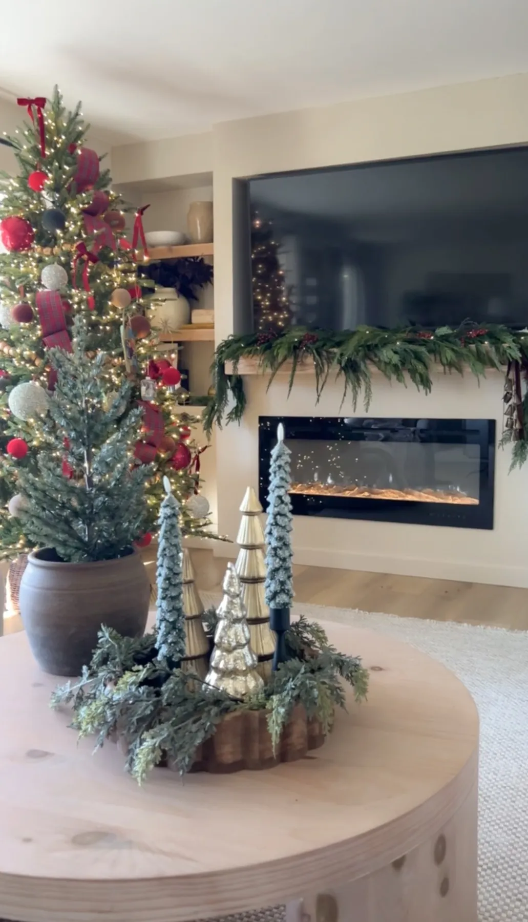 Christmas living room Inspo - Chronicle in the Pines