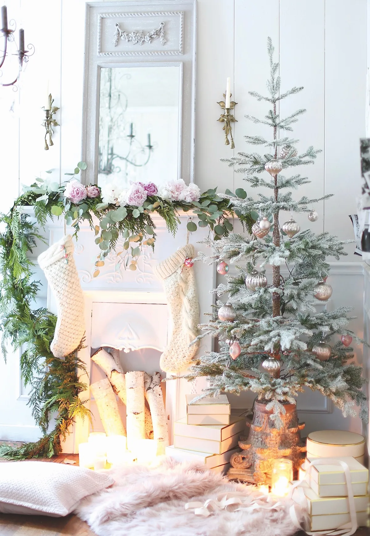 Christmas Mantel Decorations - Flower Magazine