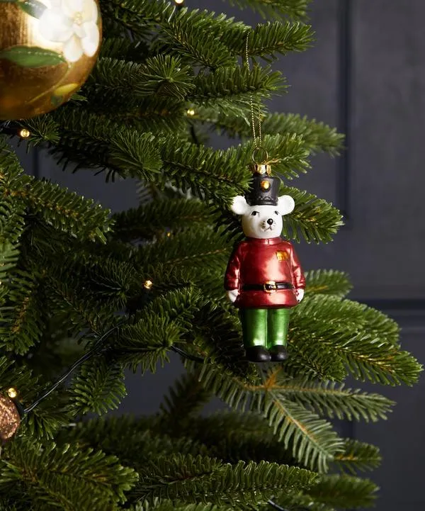 Christmas Mouse Soldier Ornament | Assorted