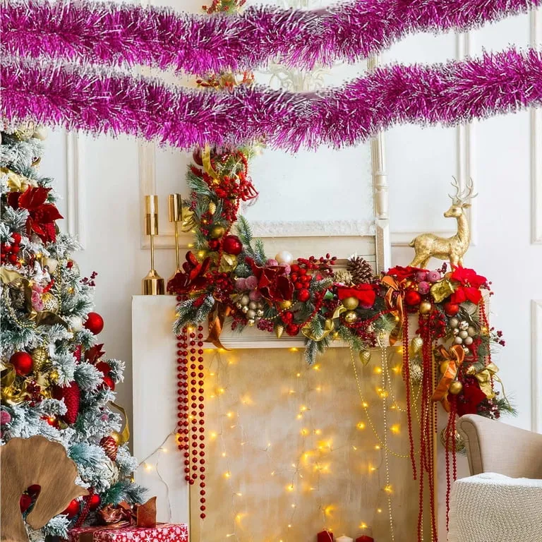 Christmas Ornament Unbranded Tinsel Christmas Trees 21 Tinsel Christmas Trees Ideas Christmas Tree Tinsel Vintage, Tinsel