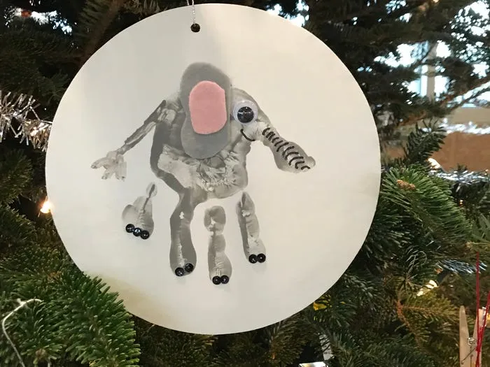 Christmas ornaments made by Milwaukee children