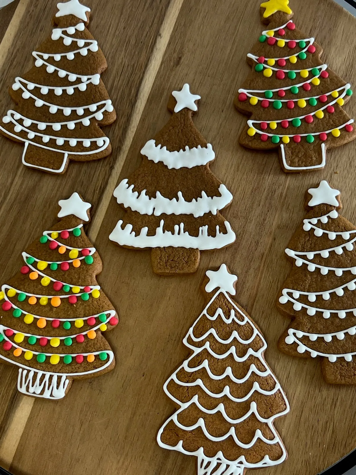 Christmas Tree GingerBread Cookies – Sweets Stop OC