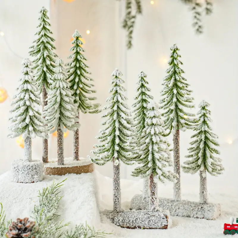 christmas tree pe plush small tree desktop - Temu Mauritius