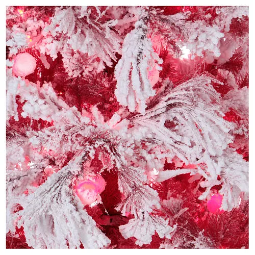Christmas tree Red Velvet snowy spruce 230 cm, 500 LEDs indoor use | online  sales on HOLYART.com