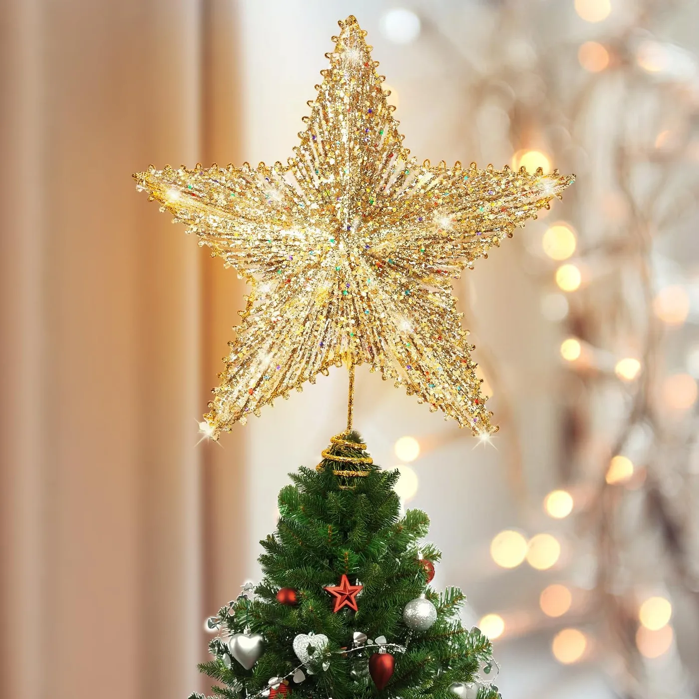Christmas Tree Topper Ideas for a Unique and Festive Look