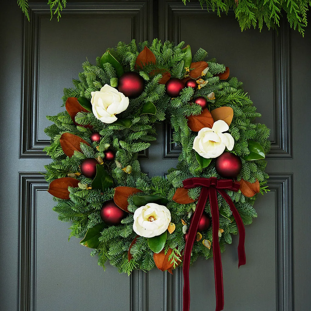 Christmas Wreaths for the Holidays - Xmas Wreaths for Front Door – Lynch Creek Farm