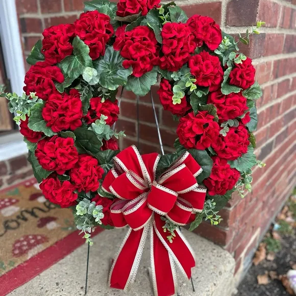Christmas Wreaths Outdoor Red Bow Christmas Wreaths For Festive Red Holiday  Wreath with Bow