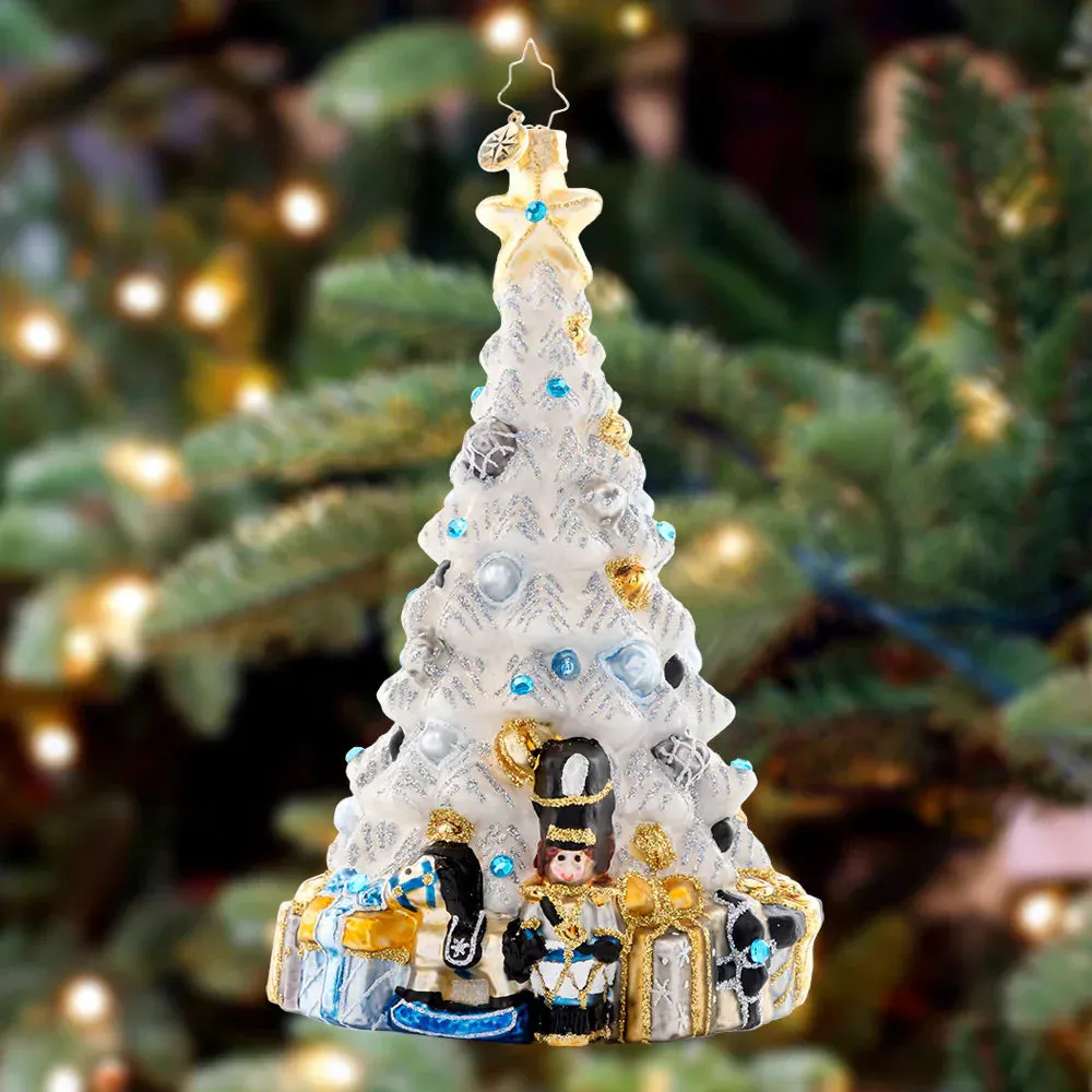 Christopher Radko Sparkling Winter Spruce Ornament