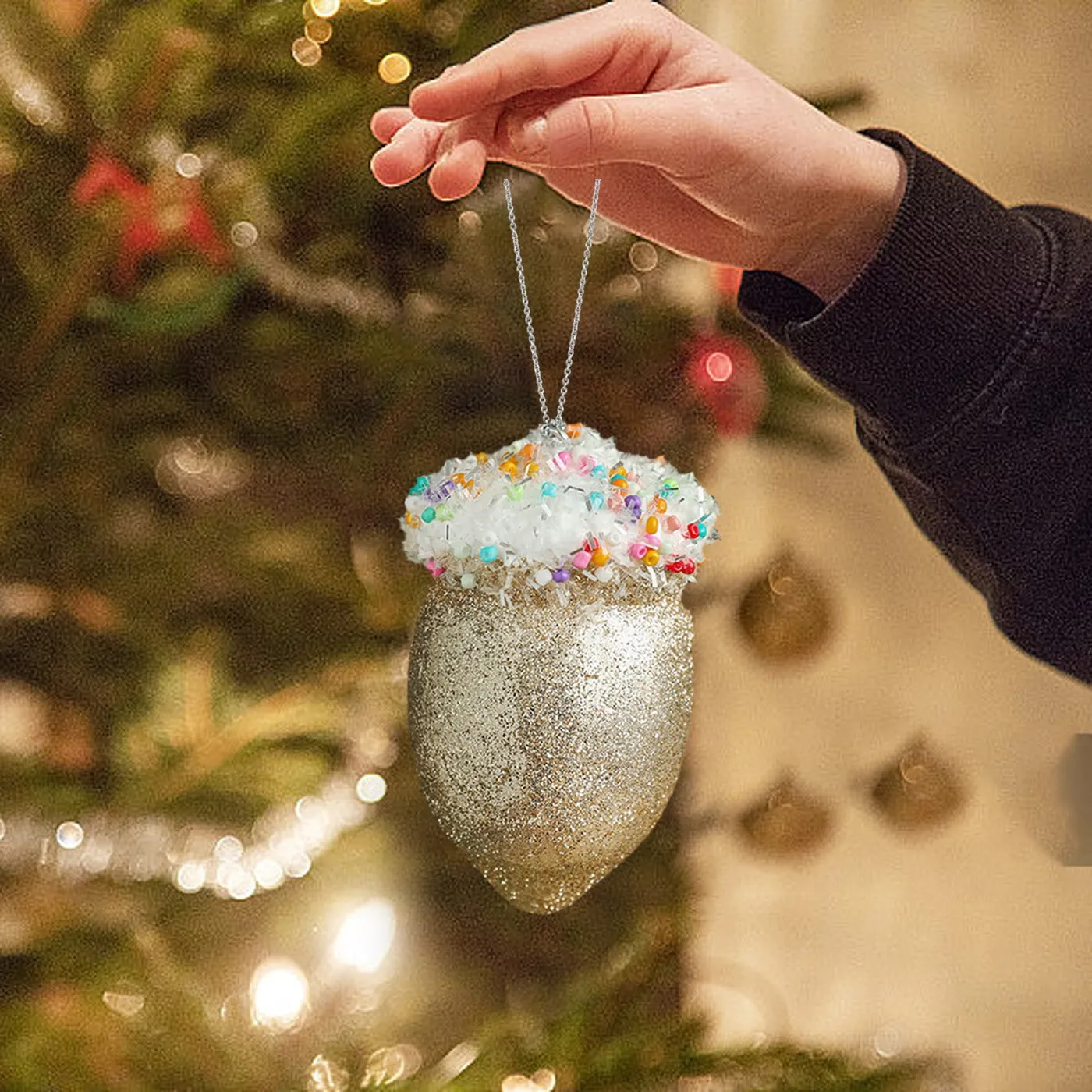 Colorful Plastic Ice Cream Ornaments for Christmas Tree Sweet Dessert Themed  Hanging Decorations - Walmart.ca