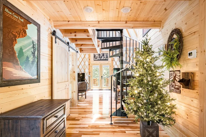 Comfy, Cozy, Luxury Yurt, Fun w/Private Hot Tub & Gas Grill, Large Deck - Pigeon Forge | Vrbo